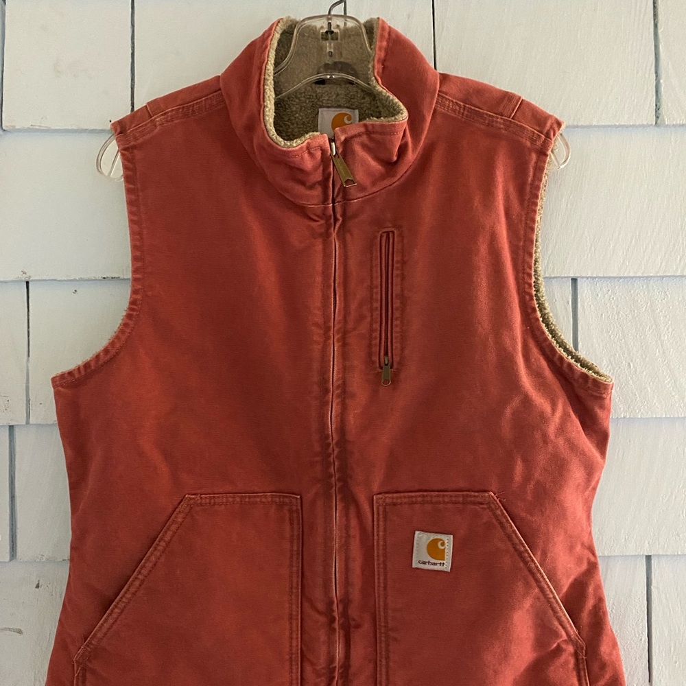 Carhartt lined vest